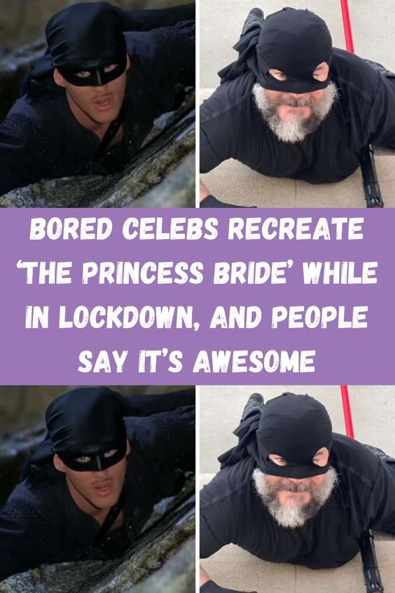 Bored Celebs Recreate ‘The Princess Bride’ While In Lockdown, And People Say It’s Awesome